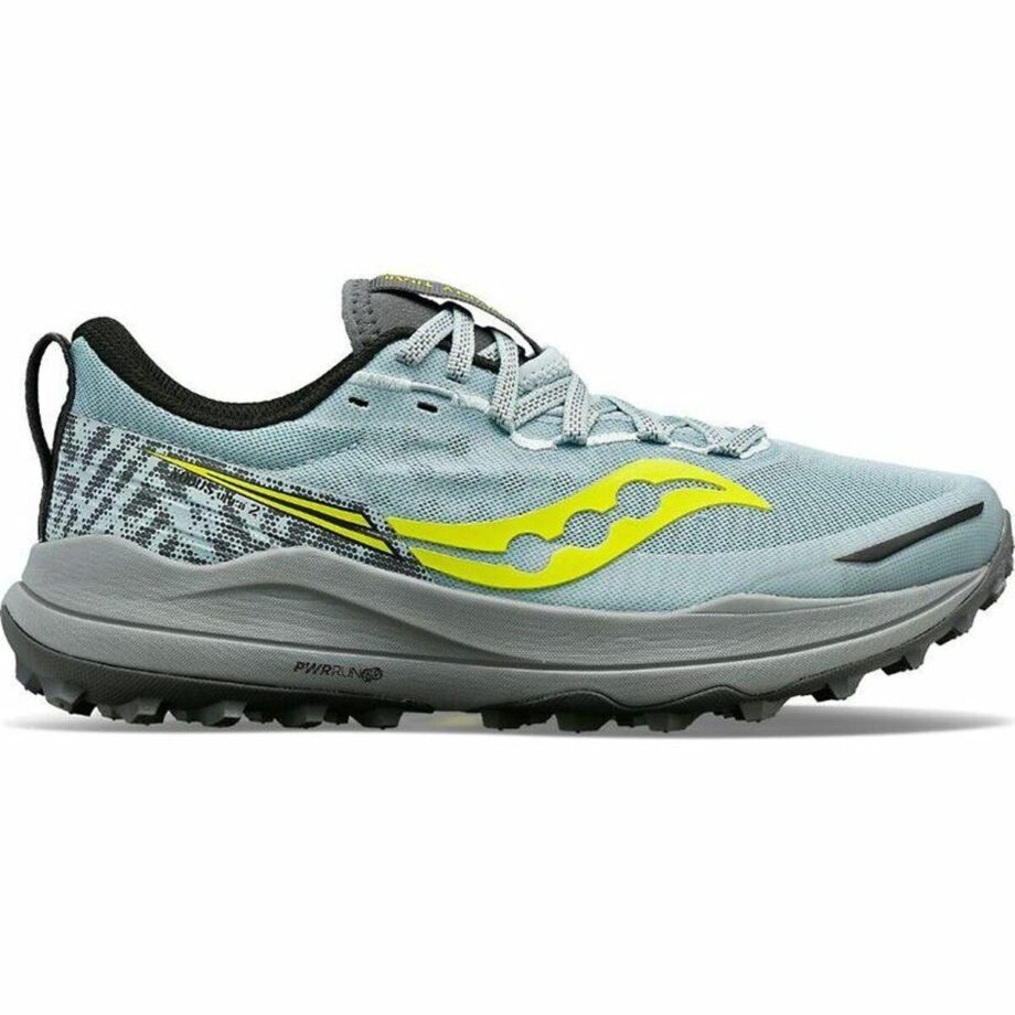 Saucony Xodus Ultra Træningssko til Dame – Lyseblå Tilbud!
