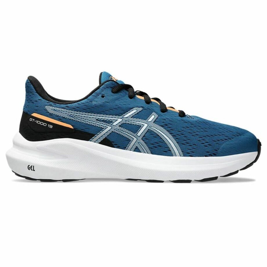 Asics GT-1000 13 PS Børneløbesko – Blå Tilbud!
