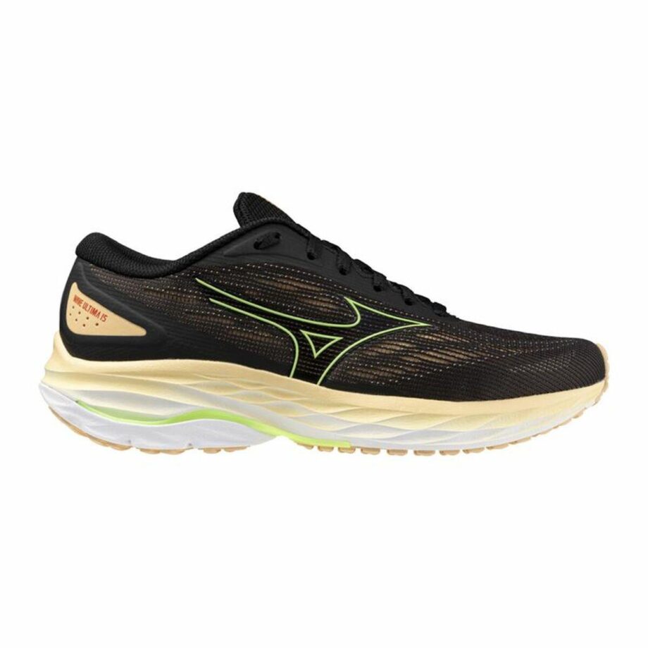 Mizuno Wave Ultima 15 – Sorte Løbesko til Damer på Udsalg!