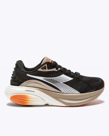 Løbesko Diadora Atomo Star Sort Orange - Diadora Runningstyle